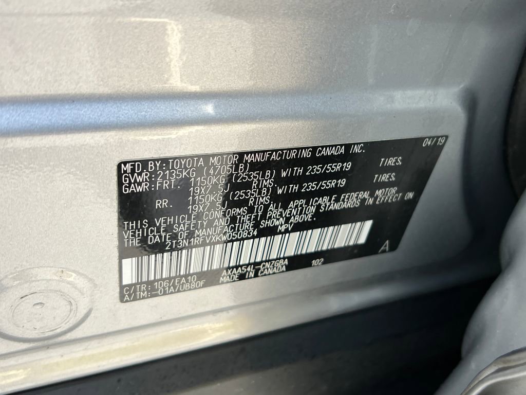 Used 2019 Toyota RAV4 Limited w/ Cold Weather Package AWD/4WD image 28