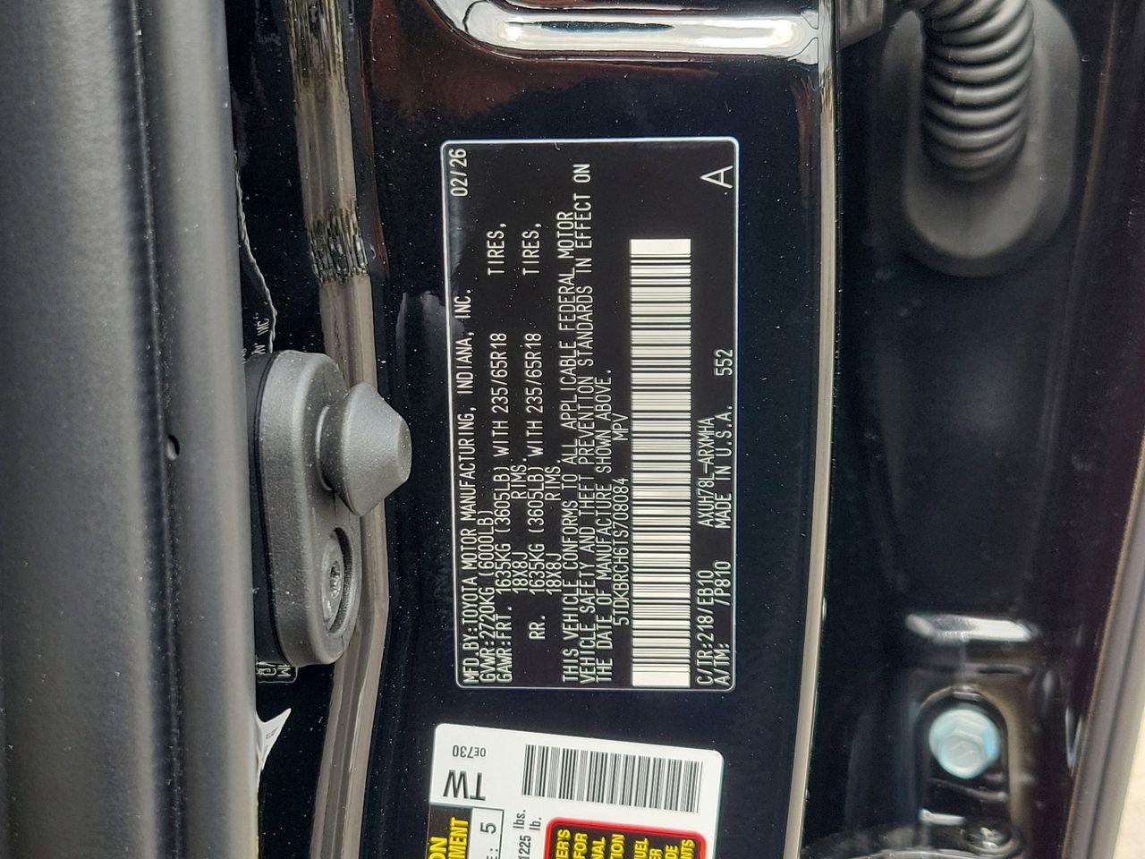 New 2026 Toyota Highlander XLE image 36