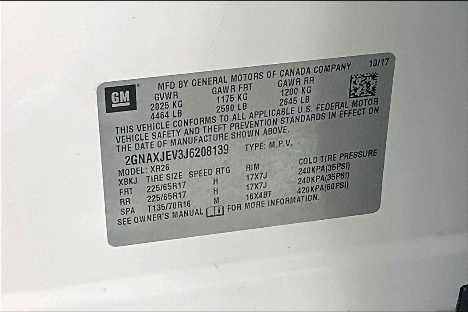 Used 2018 Chevrolet Equinox LT image 19
