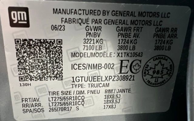 Used 2023 GMC Sierra 1500 AT4 w/ AT4 Preferred Package image 63