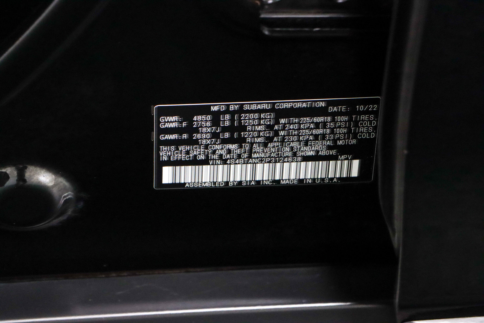 Used 2023 Subaru Outback Limited image 33