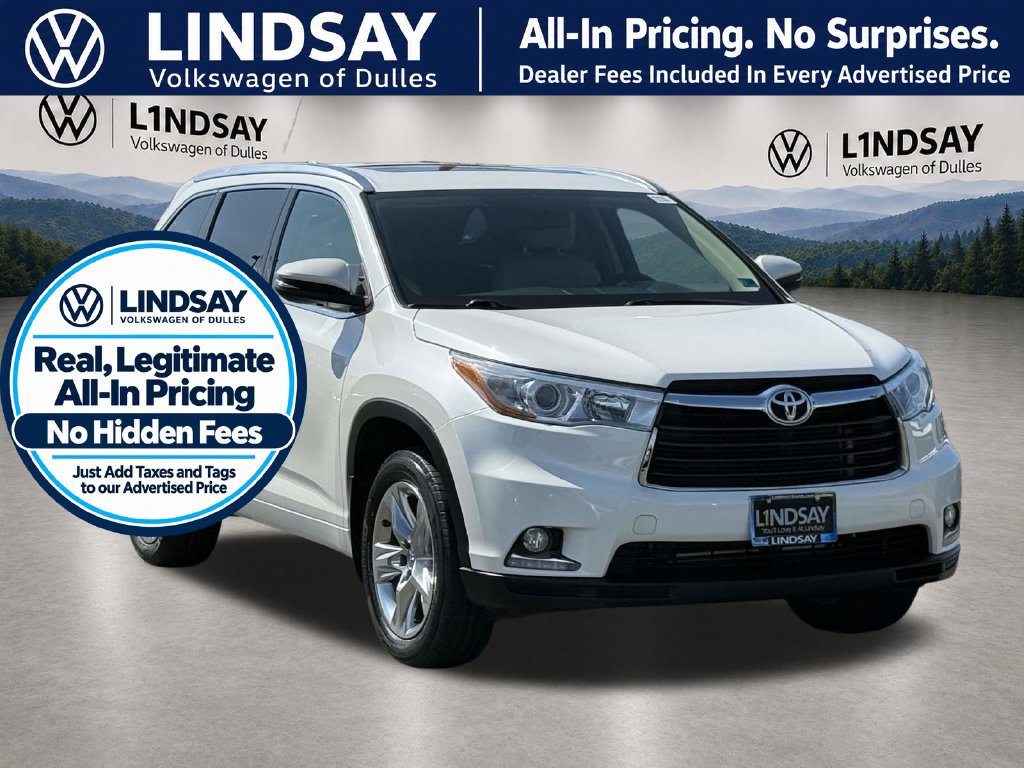 Used 2015 Toyota Highlander Limited AWD/4WD image 1