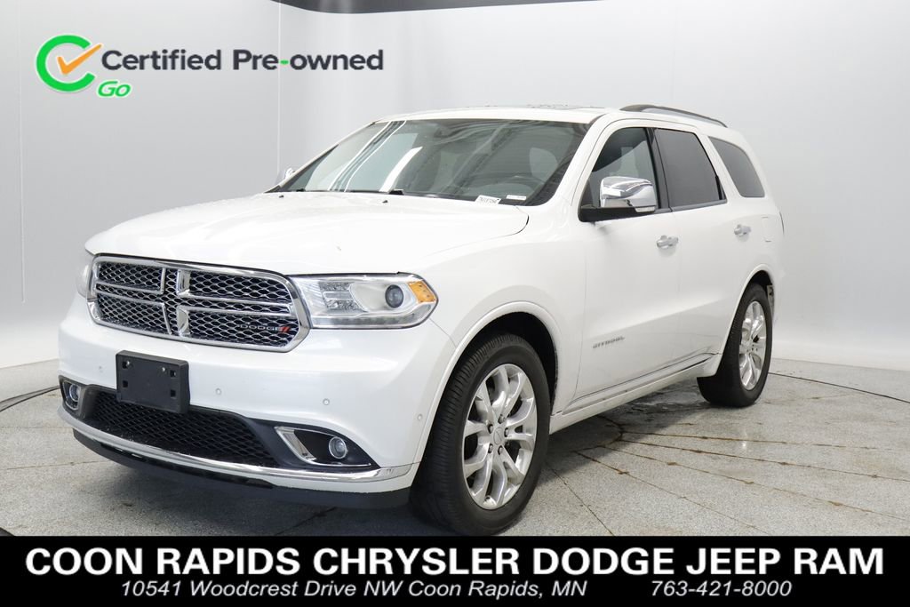 Certified 2018 Dodge Durango Citadel