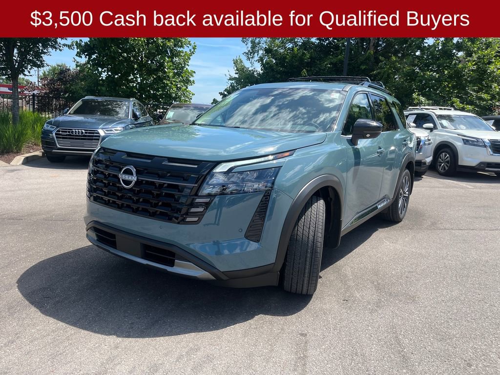 New 2026 Nissan Pathfinder Platinum w/ Cargo Package FWD image 3
