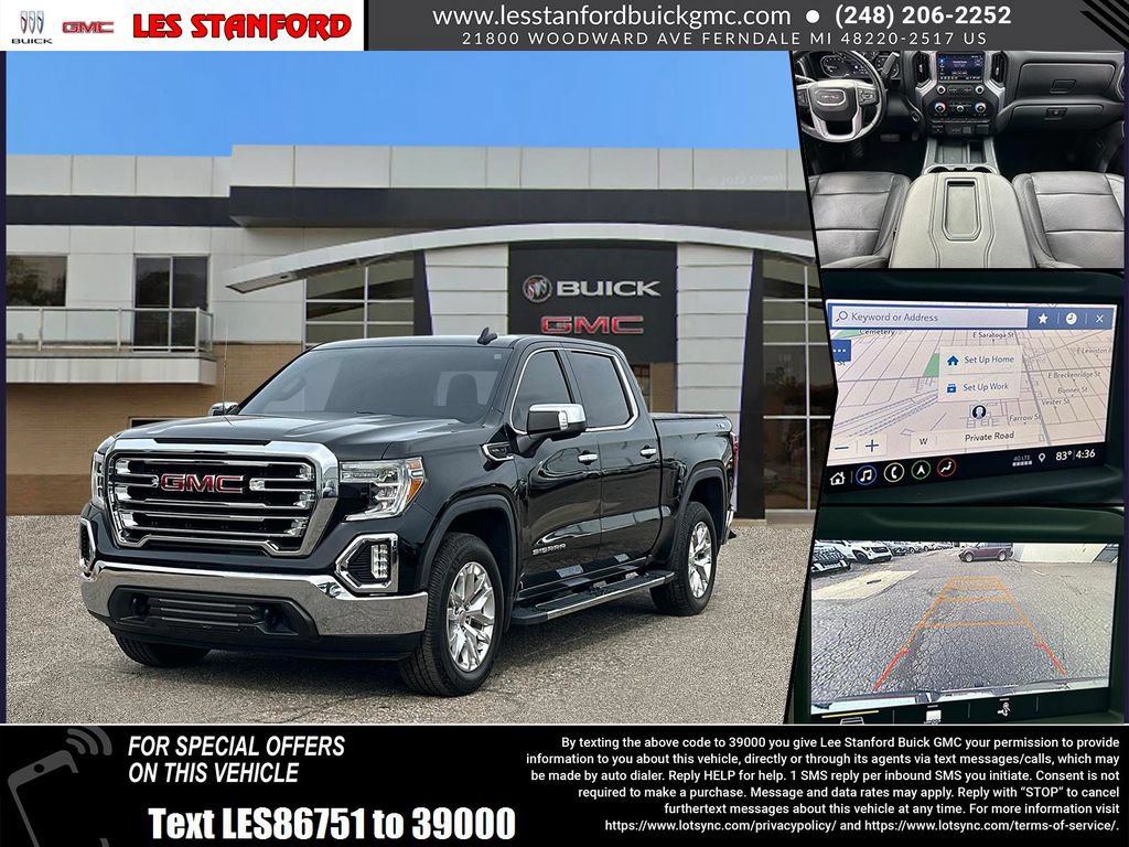 Certified 2019 GMC Sierra 1500 SLT w/ SLT Premium Package AWD/4WD image 1