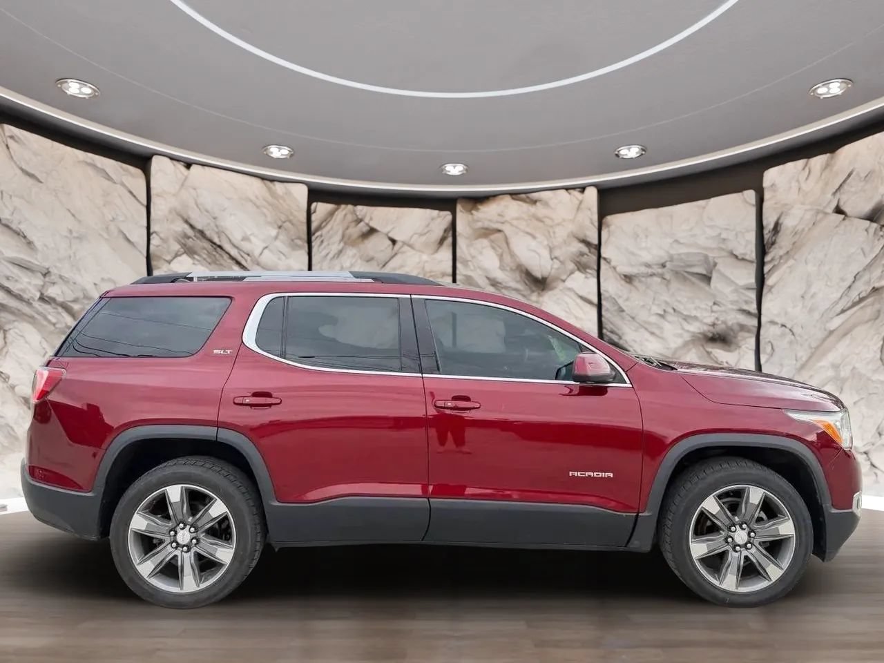 Used 2018 GMC Acadia SLT w/ LPO, Black Accent Package AWD/4WD image 8
