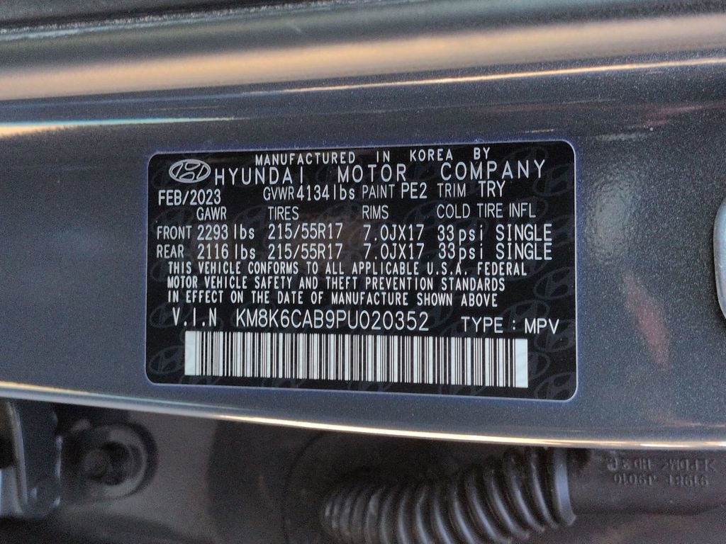 Certified 2023 Hyundai Kona SEL w/ Cargo Package image 34