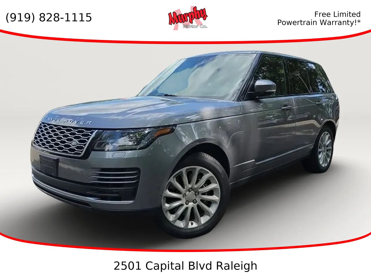 Used 2020 Land Rover Range Rover HSE AWD/4WD image 1