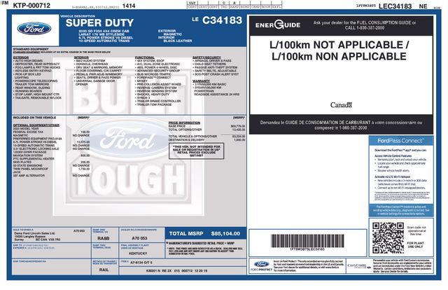 Used 2020 Ford F350 Lariat AWD/4WD image 34