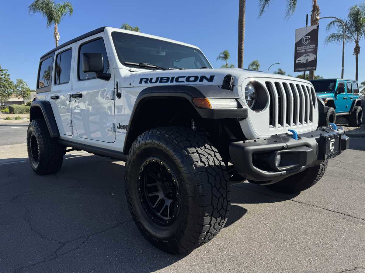 Used 2023 Jeep Wrangler Unlimited Rubicon 4xe w/ Steel Bumper Group image 9
