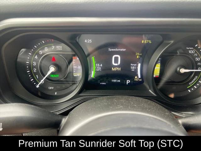 Certified 2025 Jeep Wrangler Unlimited Sport S 4xe AWD/4WD image 35