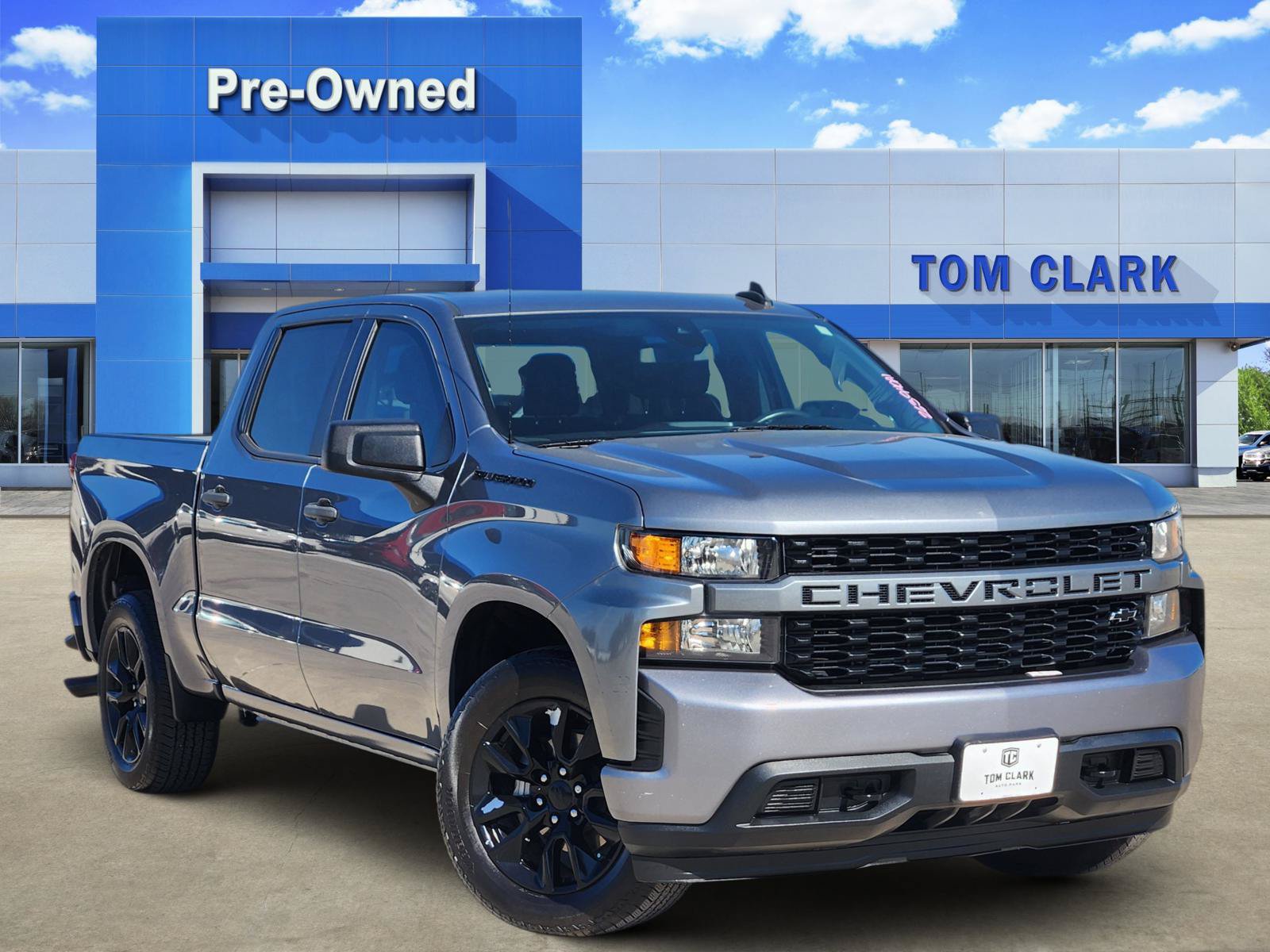 Used 2022 Chevrolet Silverado 1500 Custom w/ LPO, Dark Essentials Package