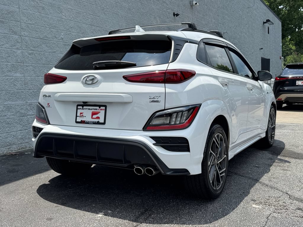 Used 2022 Hyundai Kona N Line w/ Tech Package AWD/4WD image 8