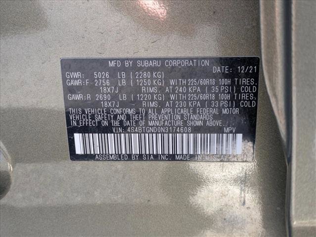 Used 2022 Subaru Outback Limited XT w/ Popular Package #2 image 23