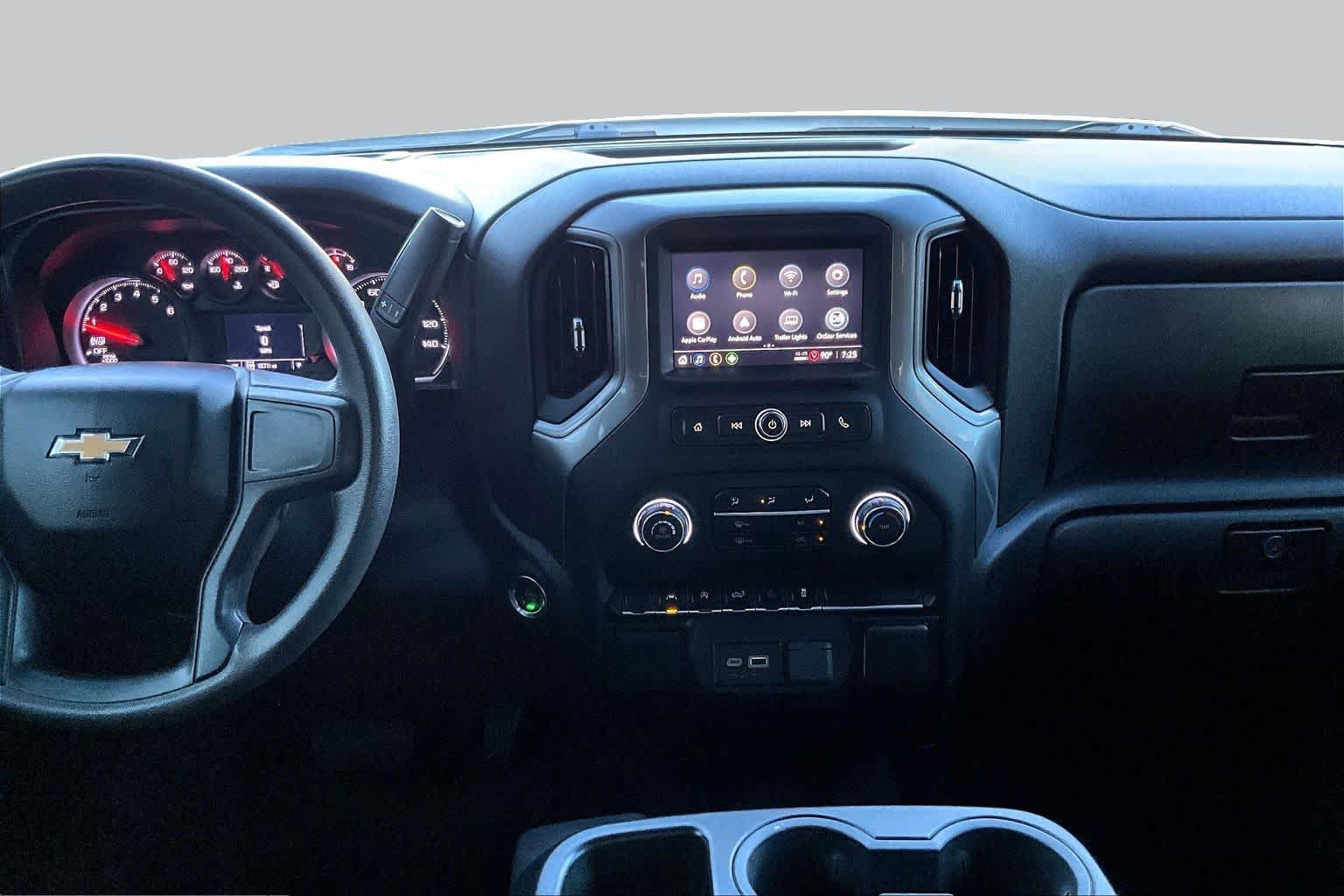 Used 2024 Chevrolet Silverado 1500 Custom w/ LPO, Dark Essentials Package AWD/4WD image 7
