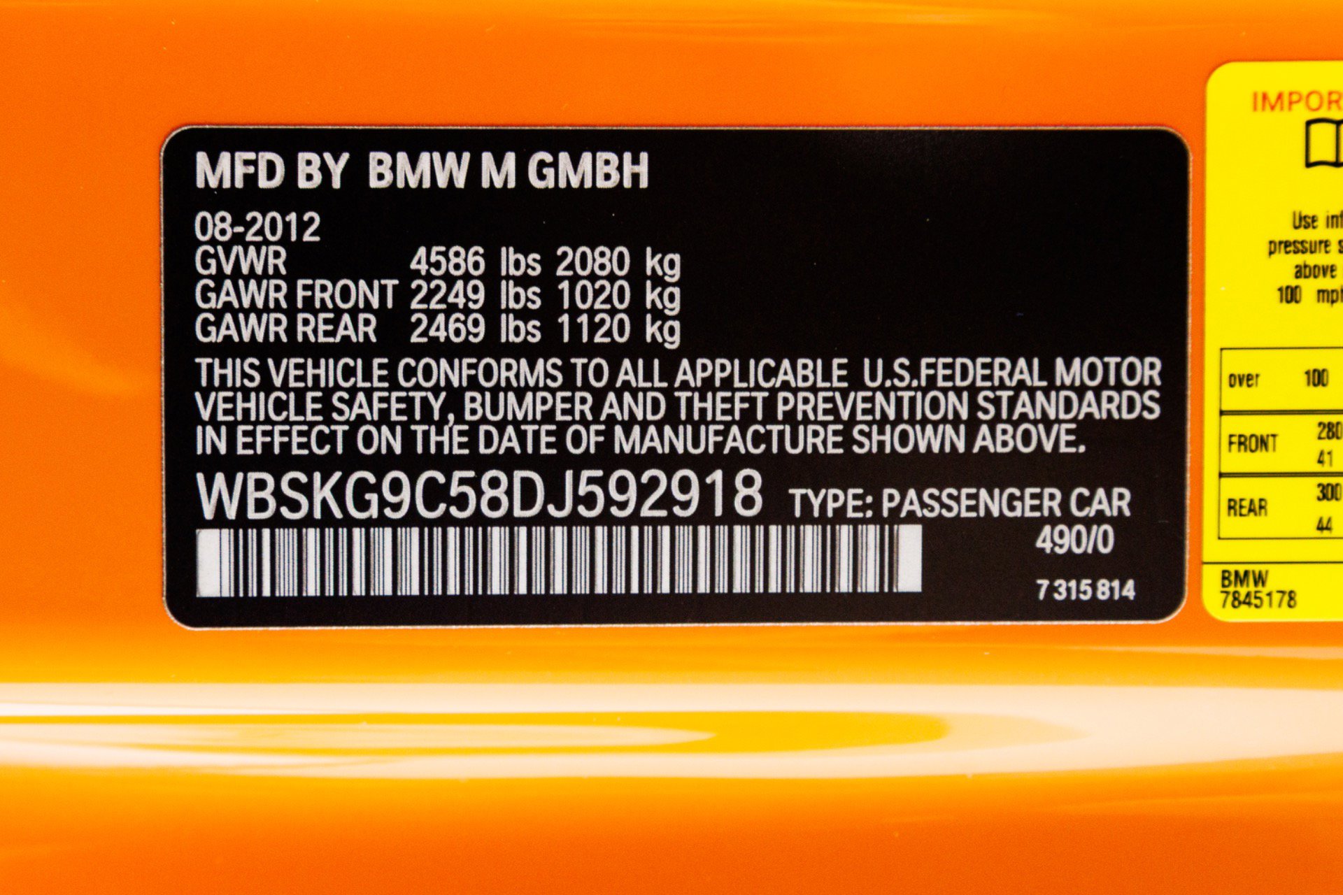 Used 2013 BMW M3 Coupe RWD image 74