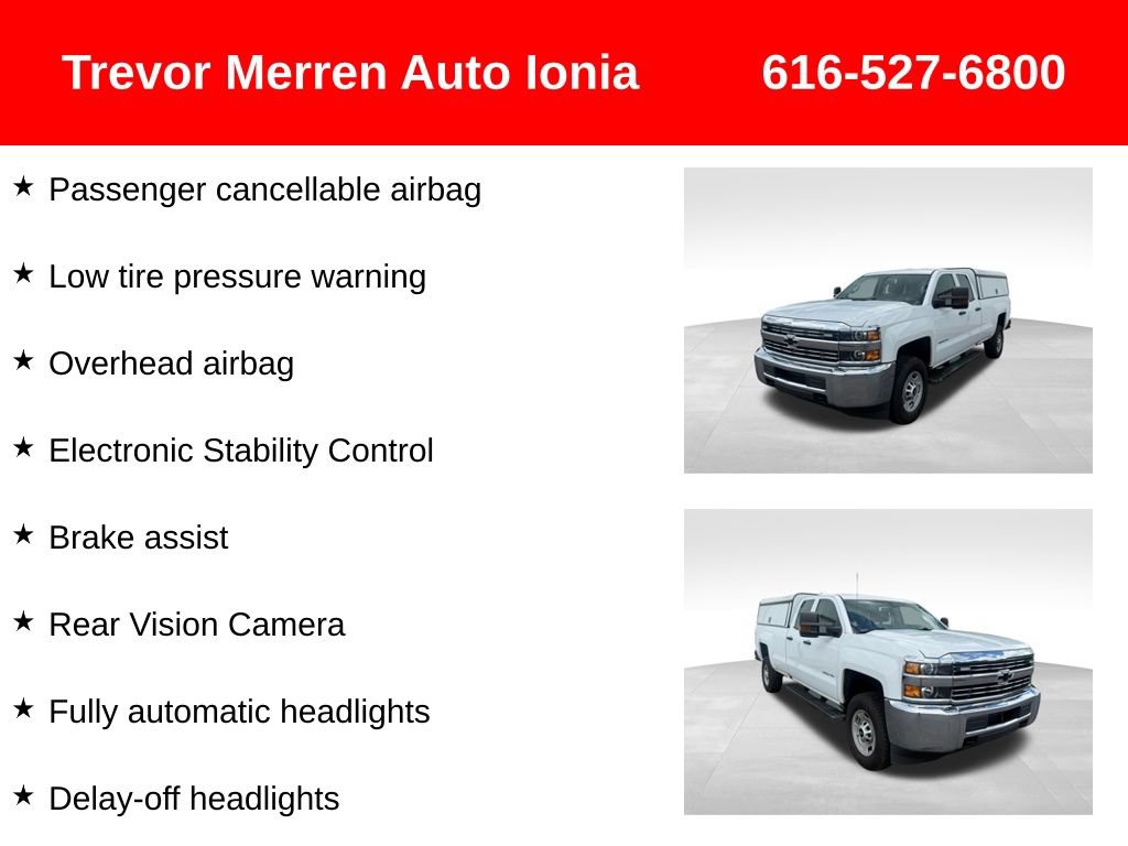 Used 2016 Chevrolet Silverado 2500 W/T w/ WT Fleet Convenience Package AWD/4WD image 32