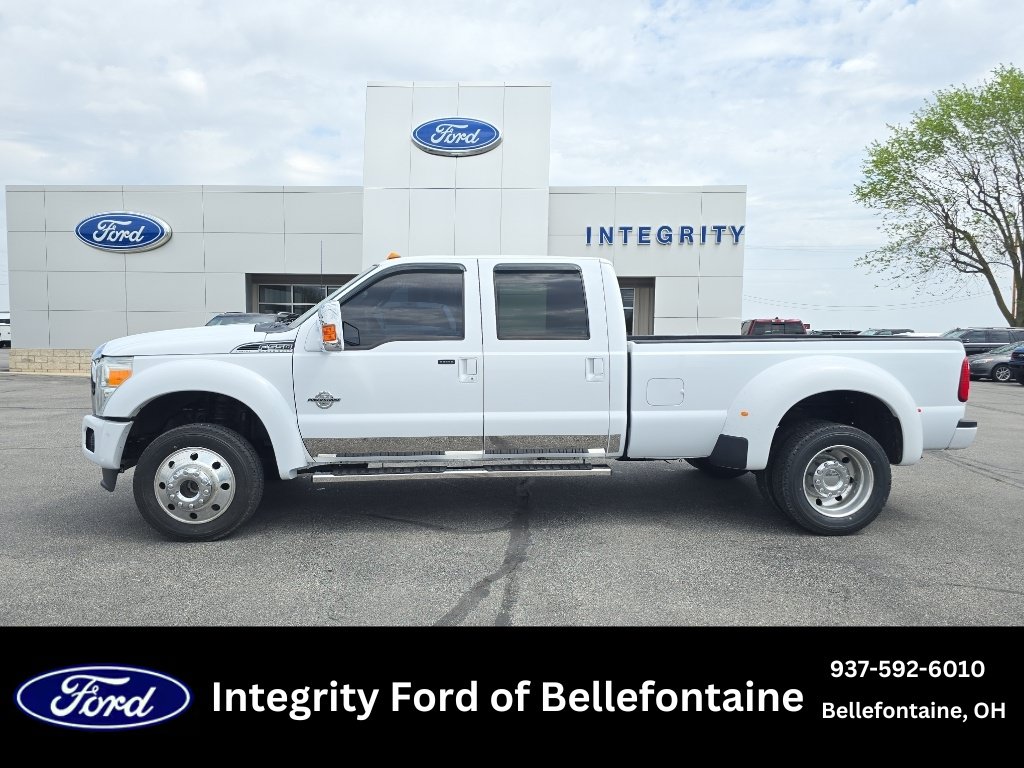 Used 2014 Ford F550 4x4 Crew Cab Super Duty w/ Lariat Interior Package