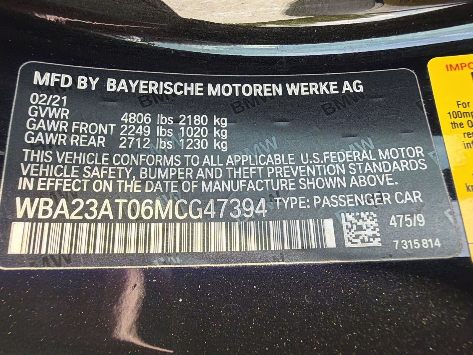 Used 2021 BMW 430i Convertible w/ Executive Package RWD image 23