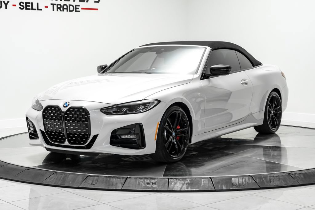 Used 2021 BMW 430i Convertible w/ M Sport Package RWD image 2