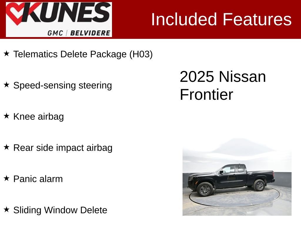 Used 2025 Nissan Frontier SV image 2