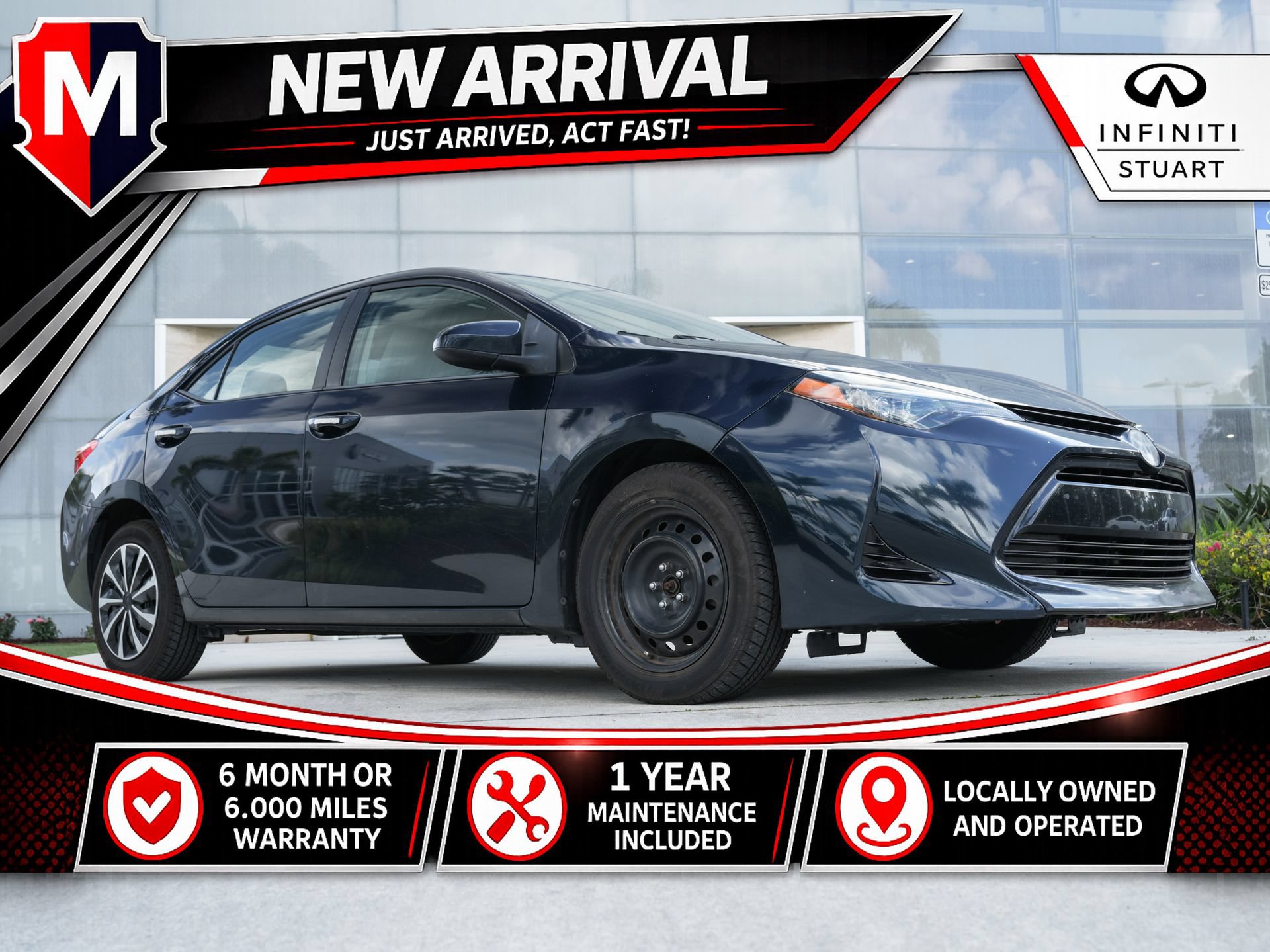 Used 2019 Toyota Corolla LE FWD image 1