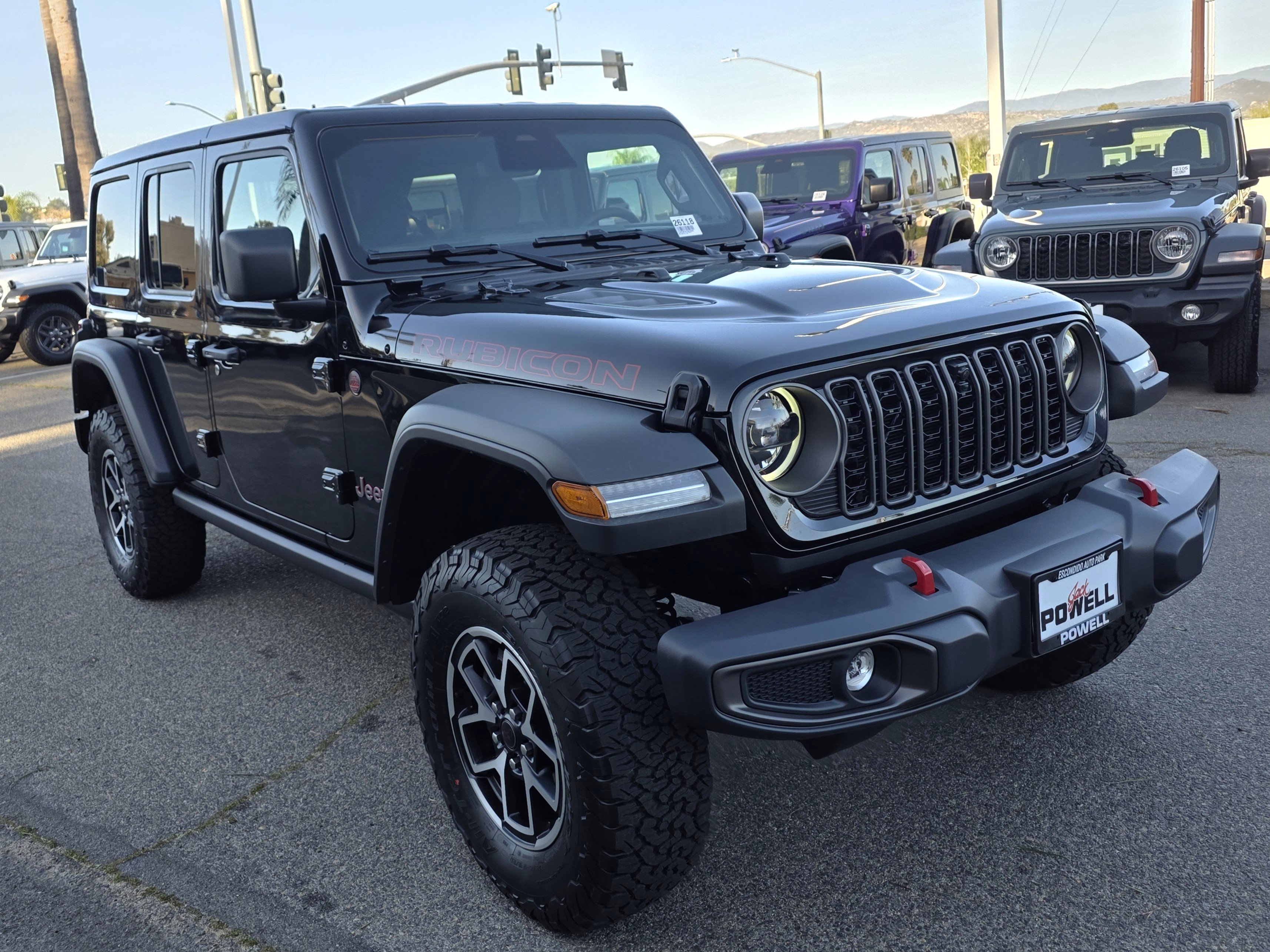 New 2026 Jeep Wrangler Unlimited Rubicon w/ Technology Group AWD/4WD image 6