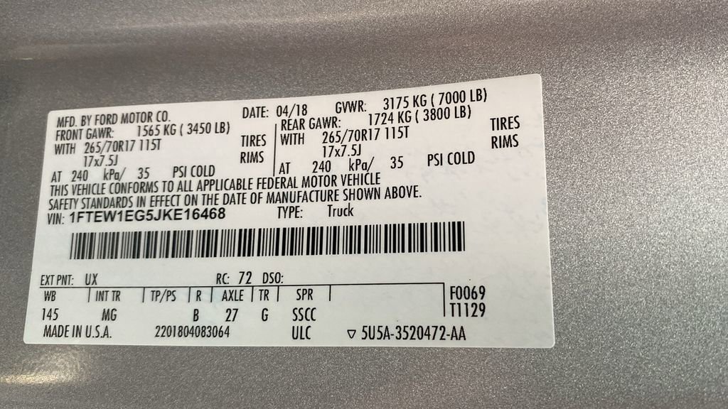 Used 2018 Ford F150 XLT image 32