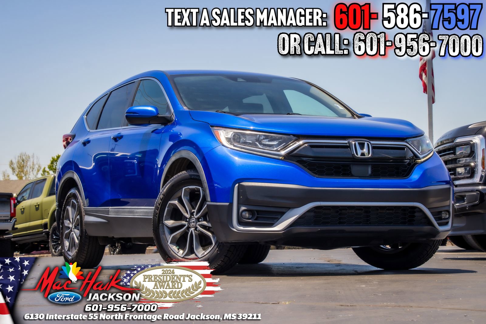Used 2020 Honda CR-V EX-L image 1