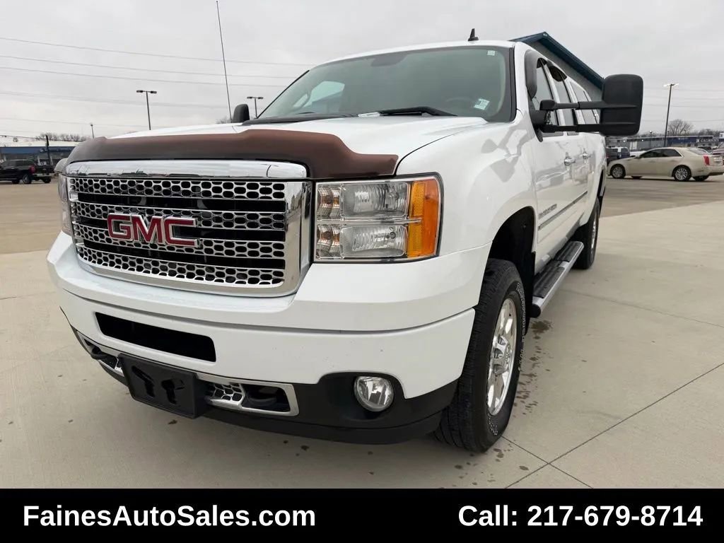 Used 2014 GMC Sierra 3500 Denali w/ Snow Plow Prep Package image 2