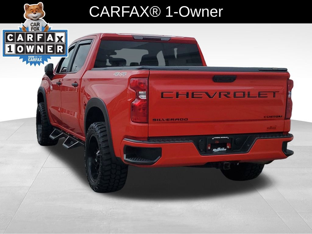 Used 2022 Chevrolet Silverado 1500 Custom w/ LPO, Dark Essentials Package AWD/4WD image 4