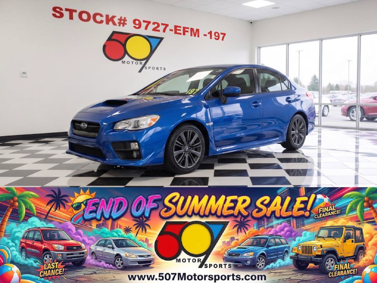 Used 2015 Subaru WRX Limited AWD/4WD image 1