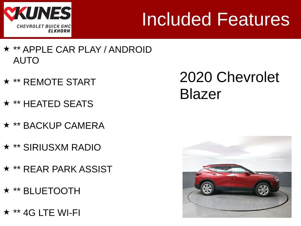 Used 2020 Chevrolet Blazer LT image 2