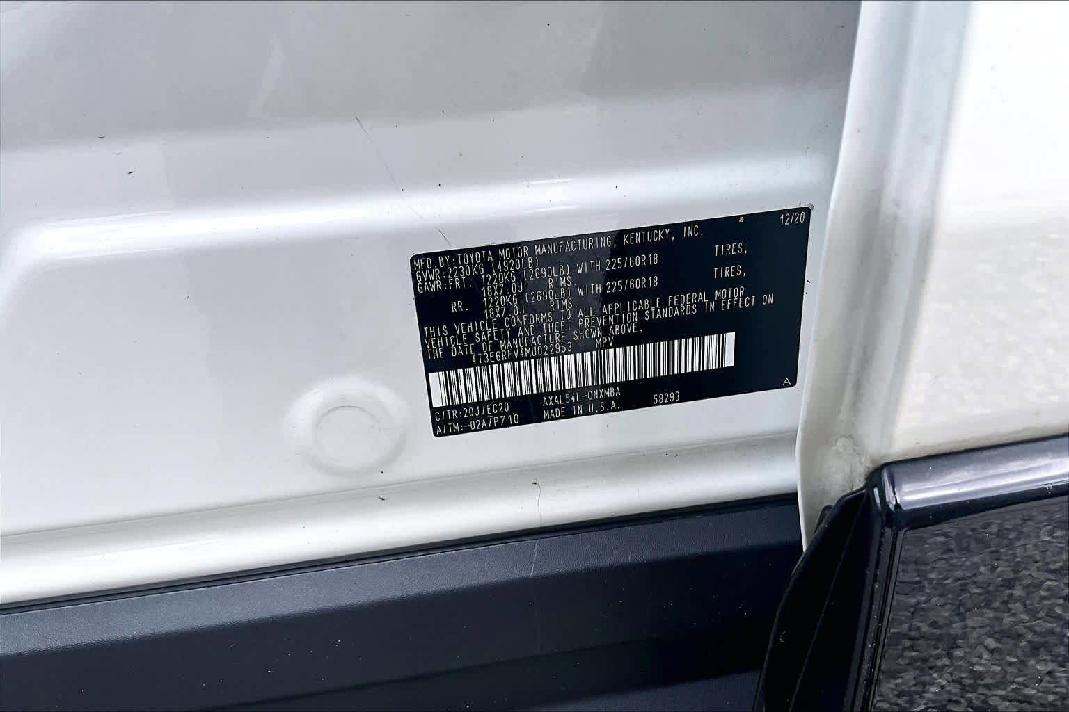 Used 2021 Toyota RAV4 XSE AWD/4WD image 37