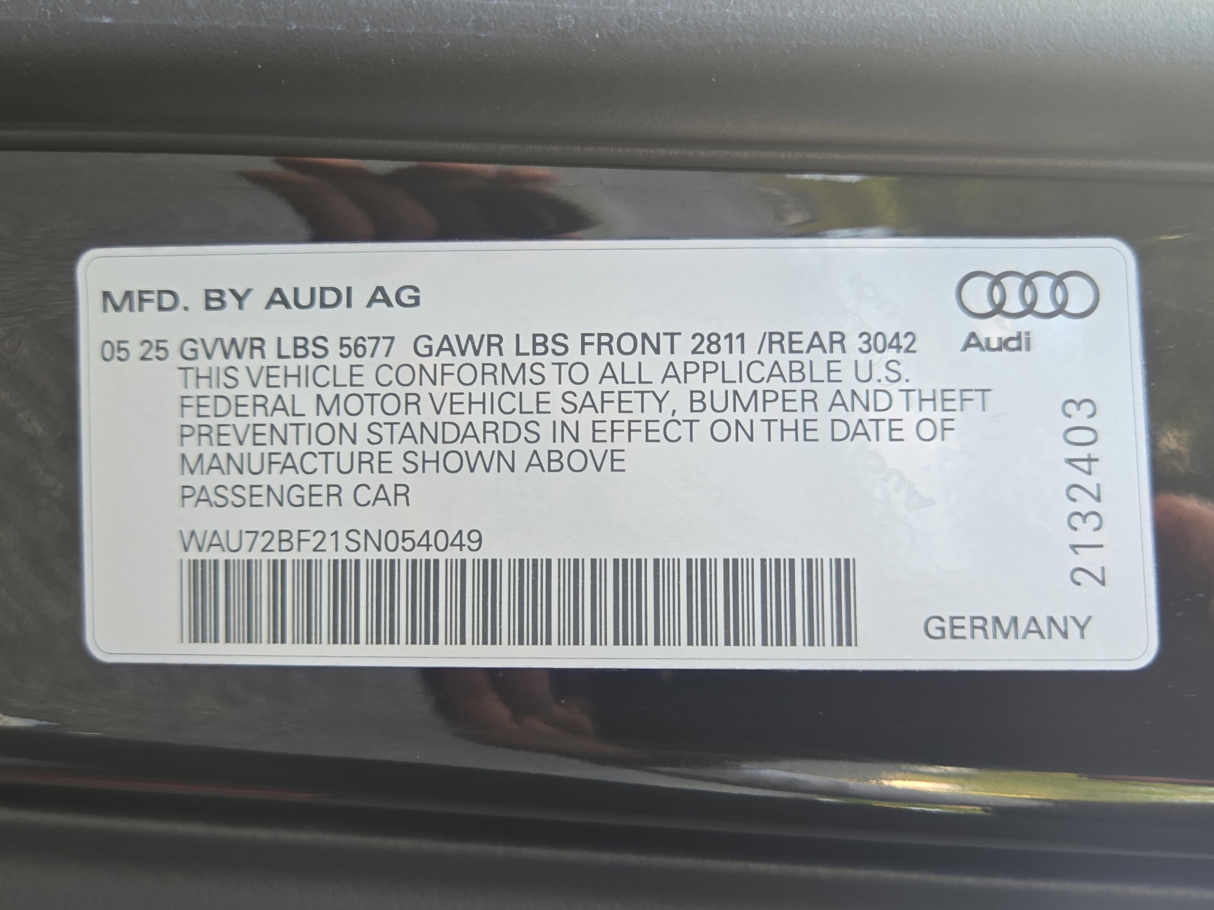 New 2025 Audi A6 Premium Plus image 26