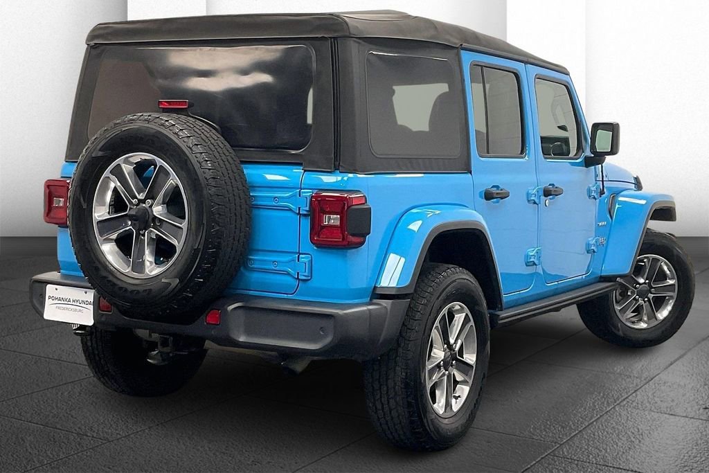 Used 2021 Jeep Wrangler Unlimited Sahara w/ Safety Group image 11