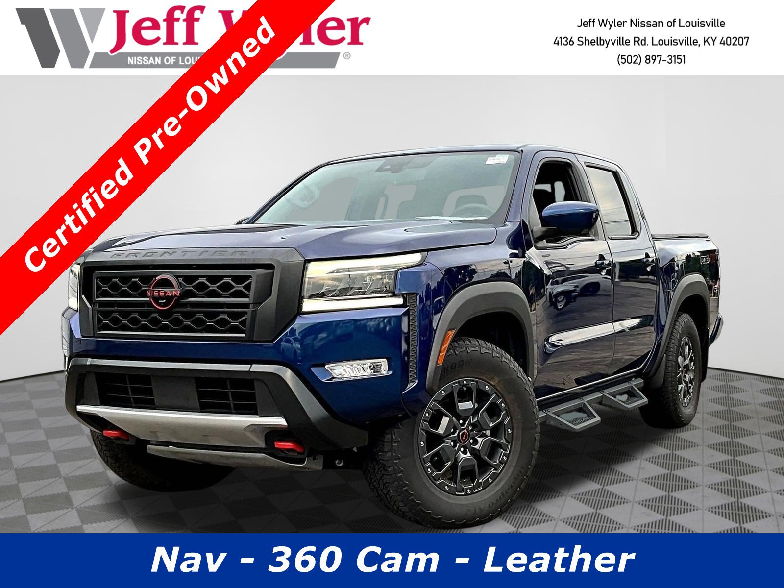 Certified 2023 Nissan Frontier PRO-4X w/ Pro-4X Premium Package AWD/4WD image 1