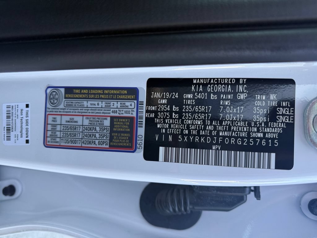 Used 2024 Kia Sorento SX Prestige AWD/4WD image 20