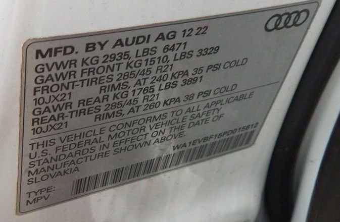 Used 2023 Audi Q8 Premium Plus image 15