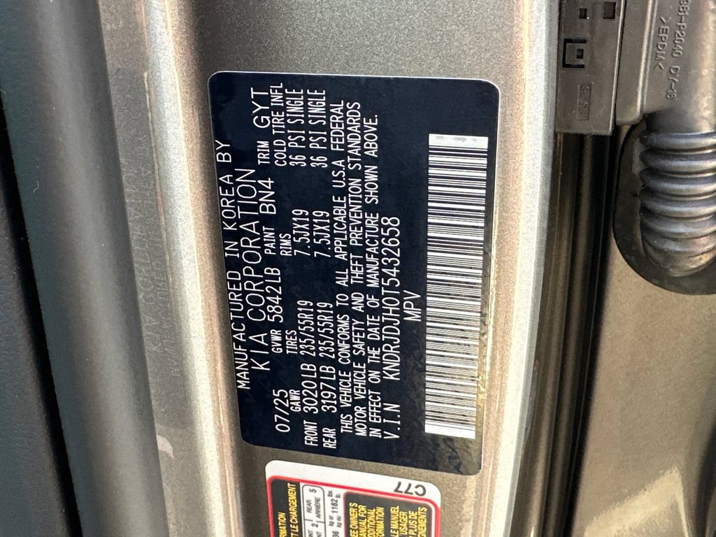 New 2026 Kia Sorento EX AWD/4WD image 31