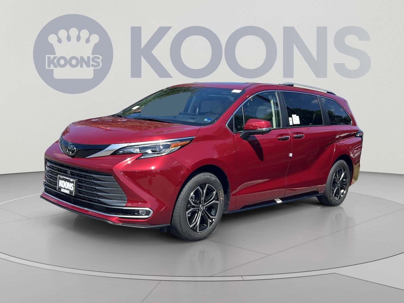 New 2026 Toyota Sienna Platinum