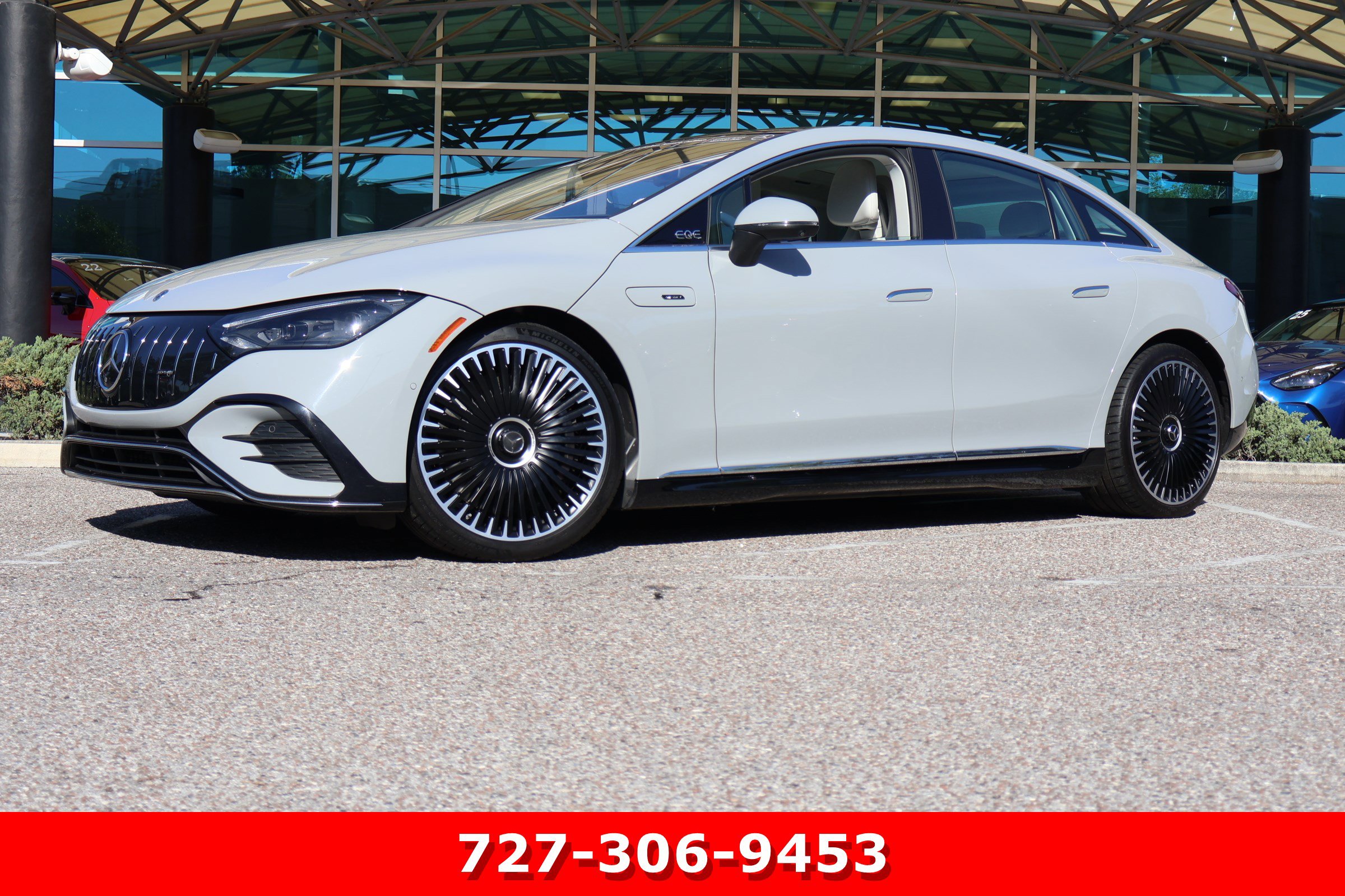 Certified 2023 Mercedes-Benz EQE AMG 4MATIC Sedan w/ Pinnacle Trim Package image 1