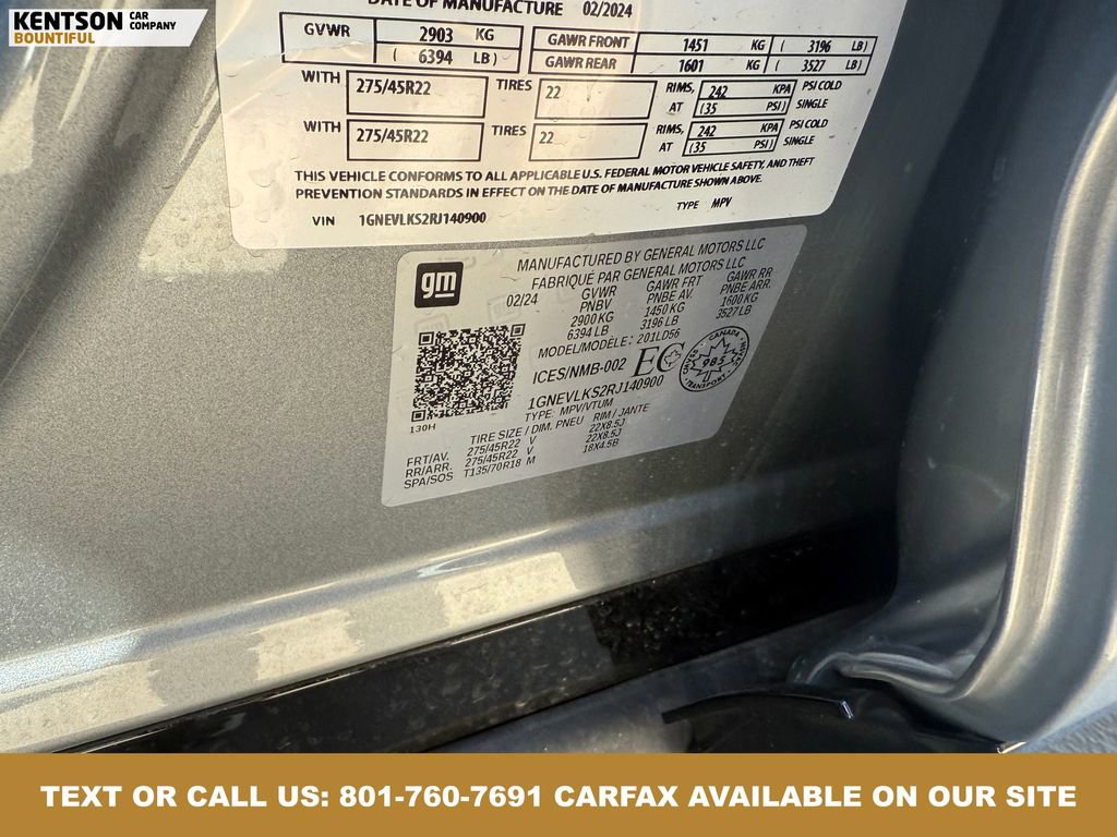 Used 2024 Chevrolet Traverse RS image 42