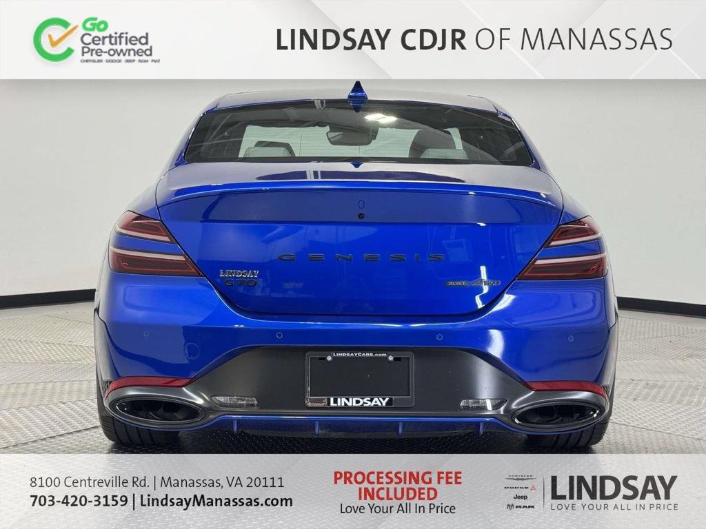Used 2023 Genesis G70 3.3T w/ Sport Prestige Package AWD/4WD image 7