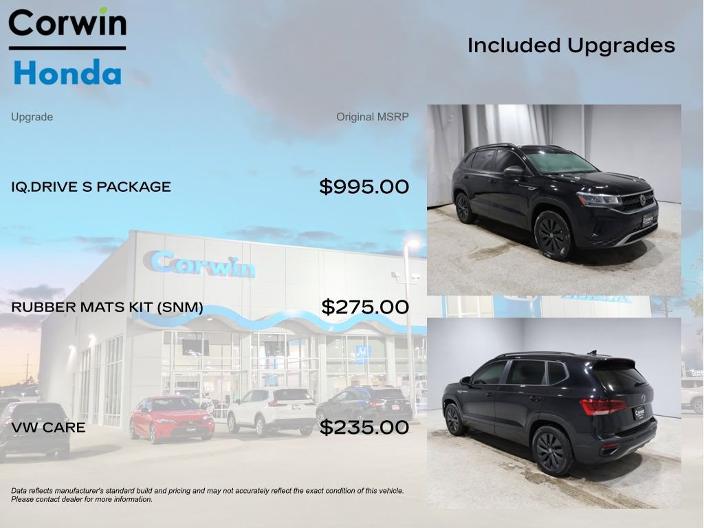 Used 2022 Volkswagen Taos S w/ IQ Drive S Package image 4