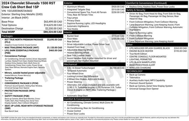Used 2024 Chevrolet Silverado 1500 RST AWD/4WD image 11