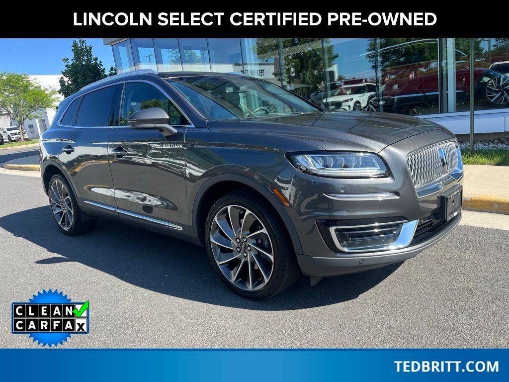 Certified 2019 Lincoln Nautilus Reserve w/ Ultimate Package AWD/4WD image 1