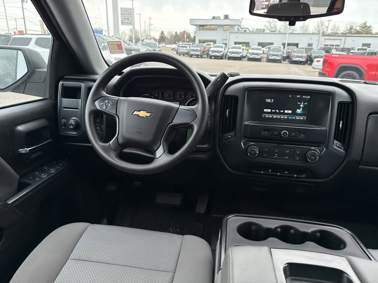 Used 2018 Chevrolet Silverado 1500 Custom w/ Custom Value Package AWD/4WD image 13