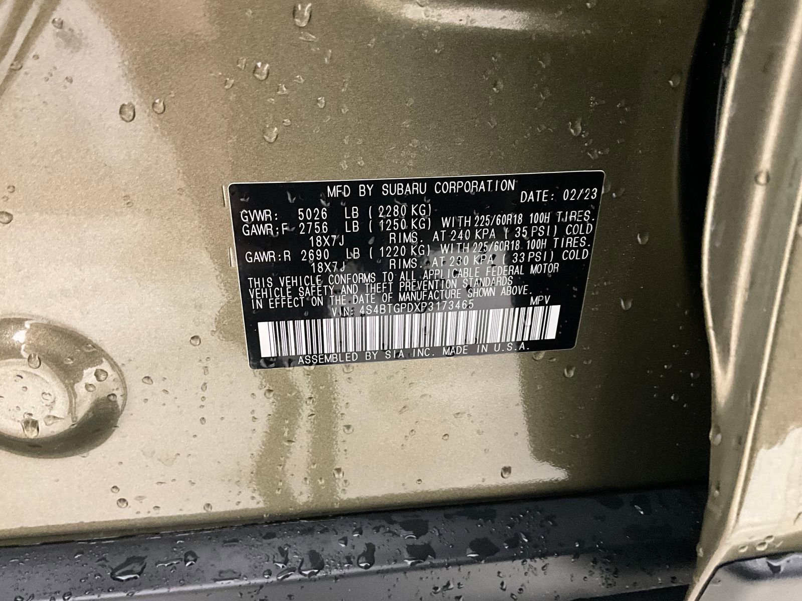 Used 2023 Subaru Outback Touring XT image 30