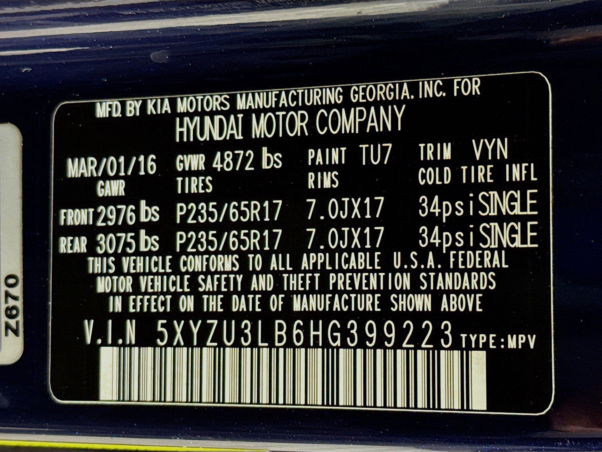 Used 2017 Hyundai Santa Fe Sport image 38